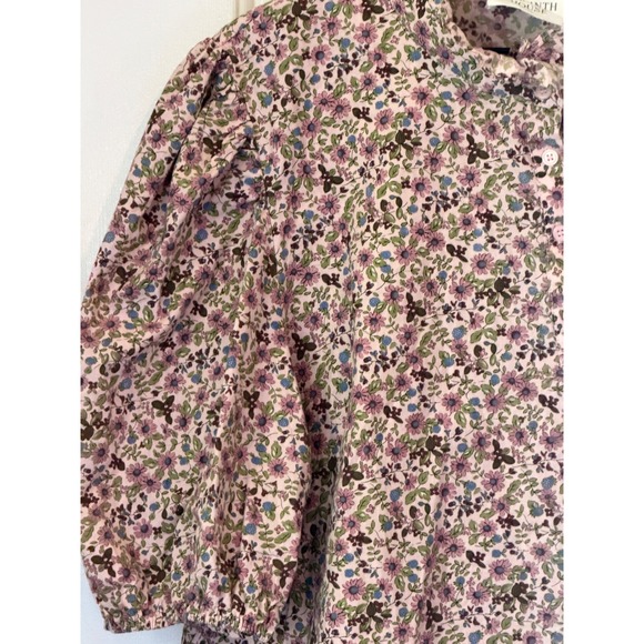 Tuckernuck x Hyacinth House | Blush Floral Florence Blouse Shirt Peasant XXL - Picture 6 of 11